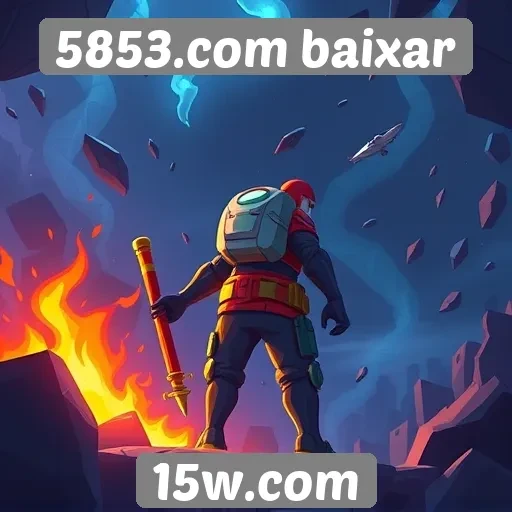 Como navegar no site 5853.com para baixar jogos